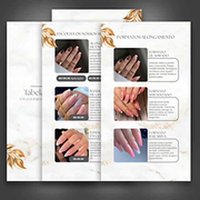 Mockup do Catálogo Nail Classic
