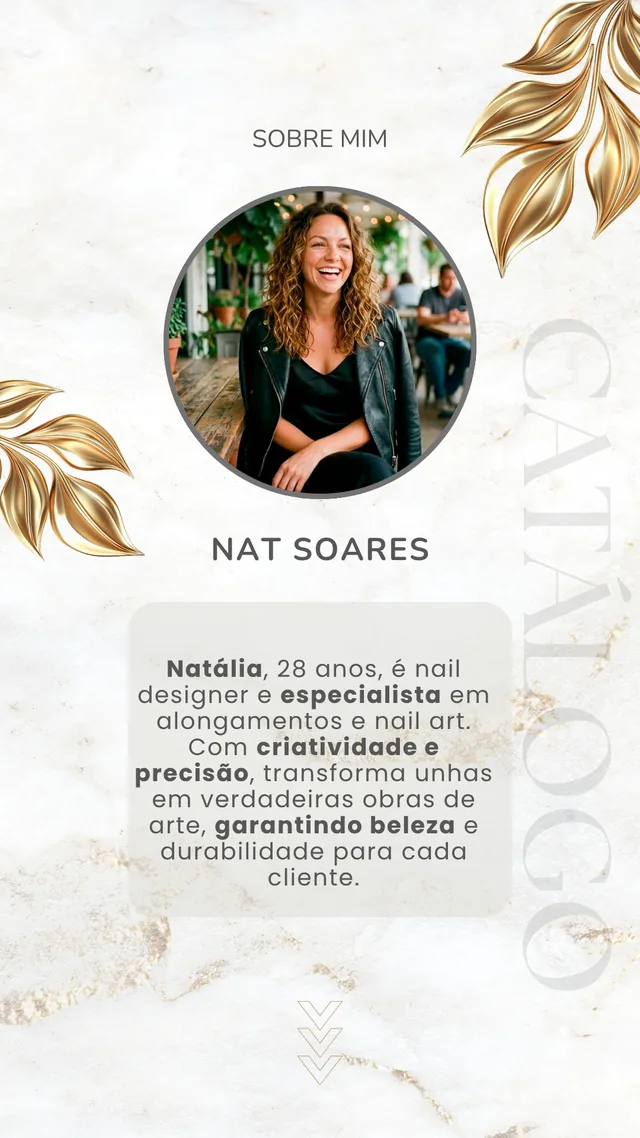 Página Sobre mim